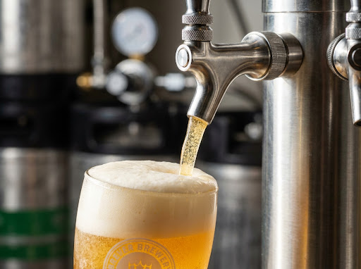 JINGDU fresh-draft beer pour